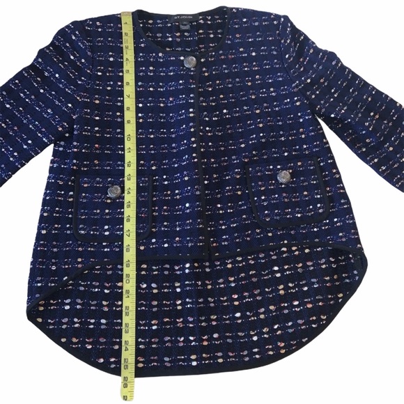 St. John wool blend jacket. - Picture 6 of 6